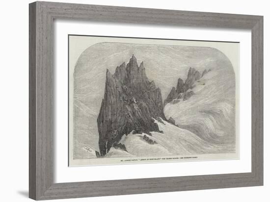 Mr Albert Smith's Ascent of Mont Blanc, the Grands Mulets-Samuel Read-Framed Giclee Print