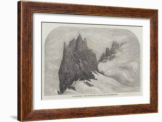 Mr Albert Smith's Ascent of Mont Blanc, the Grands Mulets-Samuel Read-Framed Giclee Print
