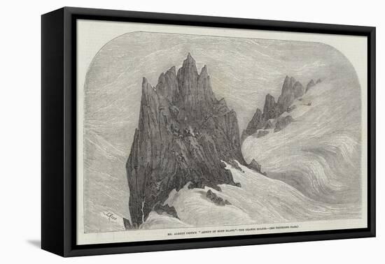 Mr Albert Smith's Ascent of Mont Blanc, the Grands Mulets-Samuel Read-Framed Premier Image Canvas