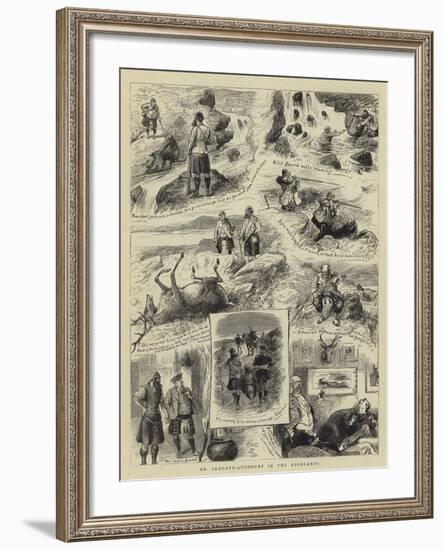 Mr Aldgate-Lothbury in the Highlands-null-Framed Giclee Print