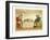 Mr. and Mrs. Bull Reflecting on the Taxes-null-Framed Giclee Print