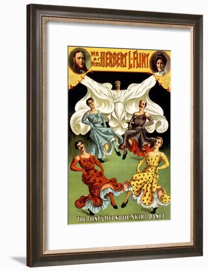 Mr. and Mrs. Herbert L. Flint-null-Framed Art Print