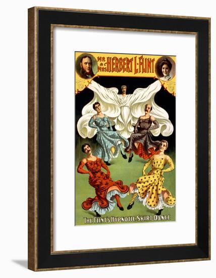 Mr. and Mrs. Herbert L. Flint-null-Framed Art Print