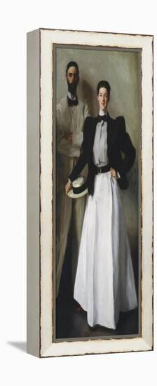 Mr. and Mrs. I. N. Phelps Stokes, 1897-John Singer Sargent-Framed Premier Image Canvas