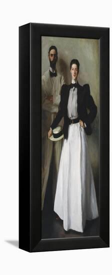 Mr. and Mrs. I. N. Phelps Stokes, 1897-John Singer Sargent-Framed Premier Image Canvas