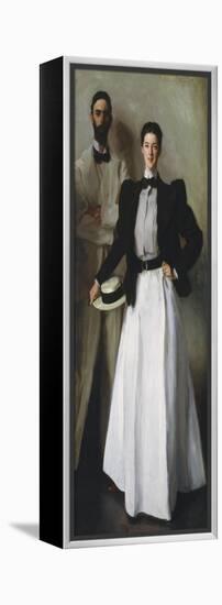 Mr. and Mrs. I. N. Phelps Stokes, 1897-John Singer Sargent-Framed Premier Image Canvas