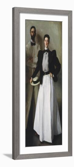 Mr. and Mrs. I. N. Phelps Stokes, 1897-John Singer Sargent-Framed Giclee Print