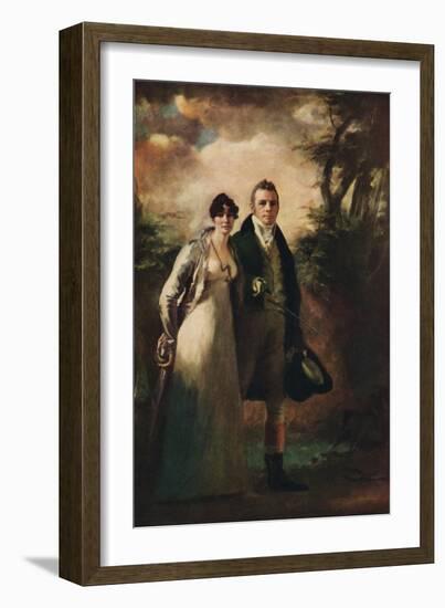 'Mr. and Mrs. Robert Campbell of Kailzie', c1805, (1926)-Henry Raeburn-Framed Giclee Print