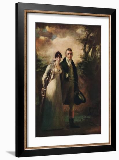 'Mr. and Mrs. Robert Campbell of Kailzie', c1805, (1926)-Henry Raeburn-Framed Giclee Print