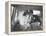 Mr. and Mrs. Thomas Beagan Jr. Kissing in Back of Car after their Wedding Ceremony-Ed Clark-Framed Premier Image Canvas