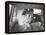 Mr. and Mrs. Thomas Beagan Jr. Kissing in Back of Car after their Wedding Ceremony-Ed Clark-Framed Premier Image Canvas