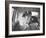 Mr. and Mrs. Thomas Beagan Jr. Kissing in Back of Car after their Wedding Ceremony-Ed Clark-Framed Photographic Print