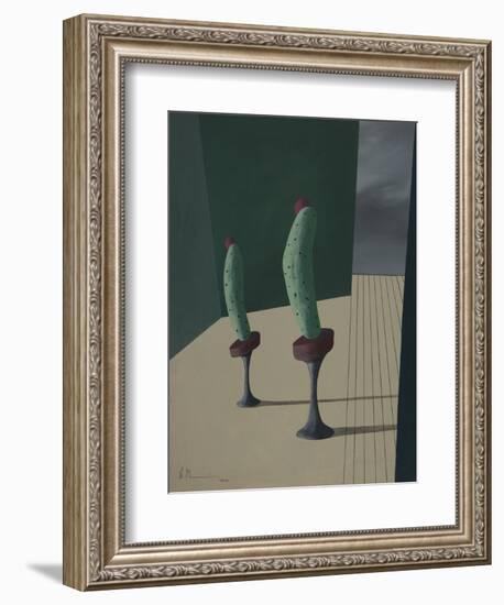 Mr. and Ms. Cucumber-Vaan Manoukian-Framed Art Print