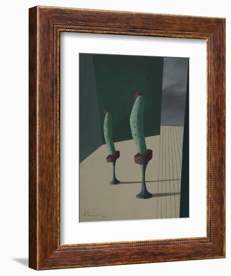 Mr. and Ms. Cucumber-Vaan Manoukian-Framed Art Print