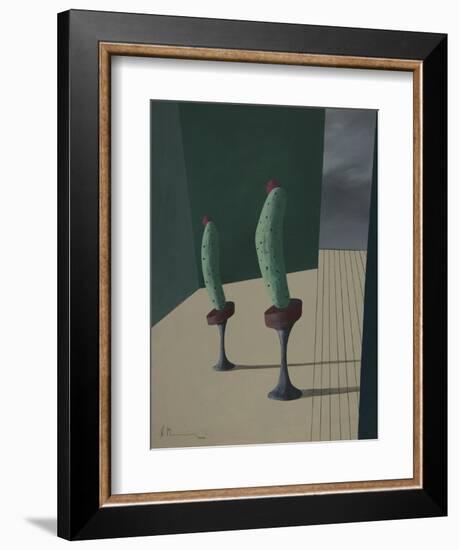 Mr. and Ms. Cucumber-Vaan Manoukian-Framed Art Print