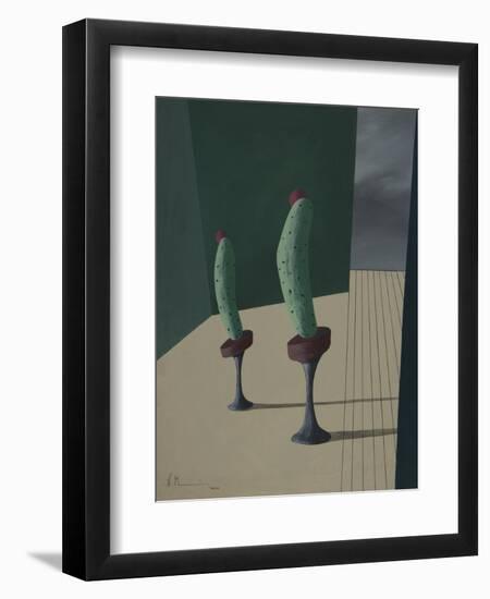 Mr. and Ms. Cucumber-Vaan Manoukian-Framed Art Print