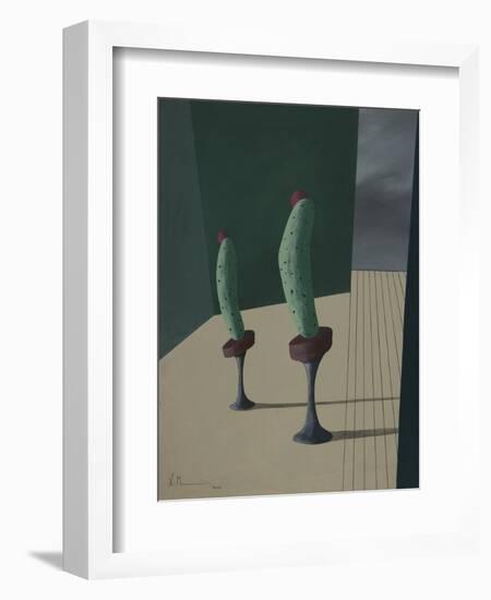 Mr. and Ms. Cucumber-Vaan Manoukian-Framed Art Print