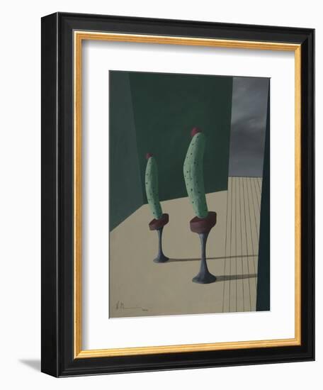 Mr. and Ms. Cucumber-Vaan Manoukian-Framed Art Print