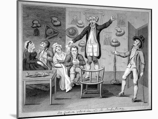 Mr Anderson (Of Bride Lane, Cit) the Barber Parson, 1780-null-Mounted Giclee Print