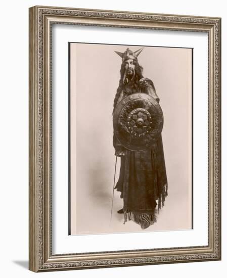 Mr. Arthur Bourchier Dressed for the Part of Macduff-null-Framed Photographic Print