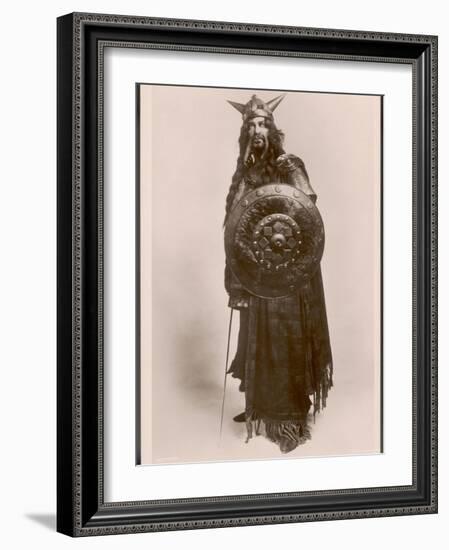 Mr. Arthur Bourchier Dressed for the Part of Macduff-null-Framed Photographic Print