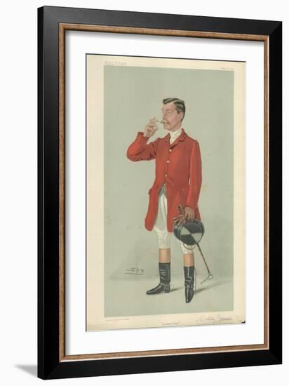 Mr Arthur James-Sir Leslie Ward-Framed Giclee Print