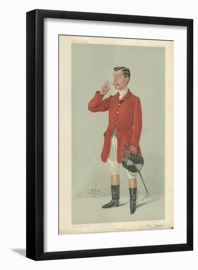 Mr Arthur James-Sir Leslie Ward-Framed Giclee Print