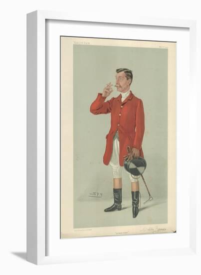 Mr Arthur James-Sir Leslie Ward-Framed Giclee Print