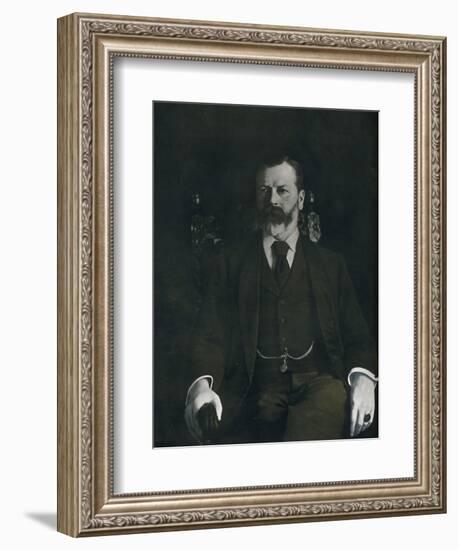 Mr. Arthur Sanderson At Home, 1901-Unknown-Framed Photographic Print
