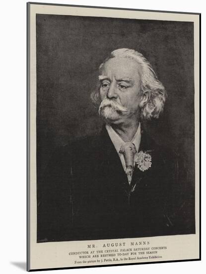 Mr August Manns-John Pettie-Mounted Giclee Print