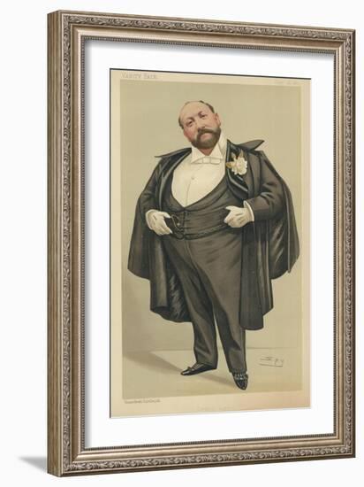 Mr Augustus Henry Glossop Harris-Sir Leslie Ward-Framed Giclee Print