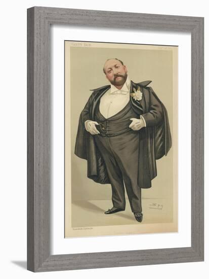 Mr Augustus Henry Glossop Harris-Sir Leslie Ward-Framed Giclee Print