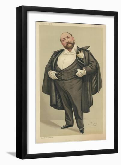 Mr Augustus Henry Glossop Harris-Sir Leslie Ward-Framed Giclee Print