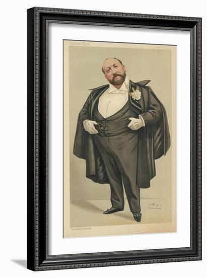 Mr Augustus Henry Glossop Harris-Sir Leslie Ward-Framed Giclee Print