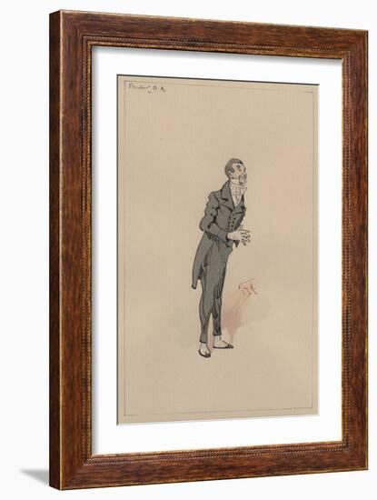 Mr B. A. Feeder, c.1920s-Joseph Clayton Clarke-Framed Giclee Print