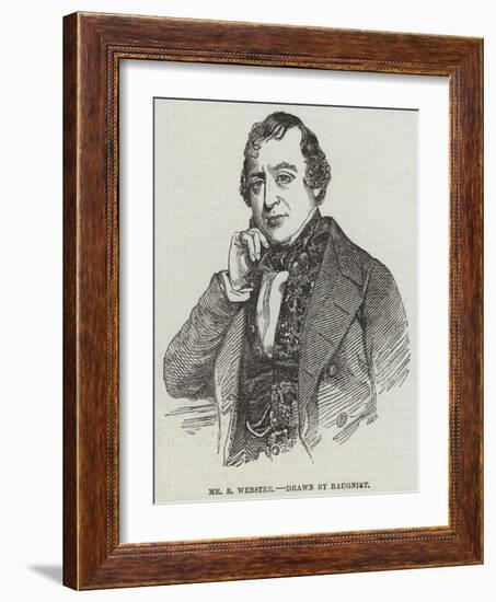 Mr B Webster-Charles Baugniet-Framed Giclee Print