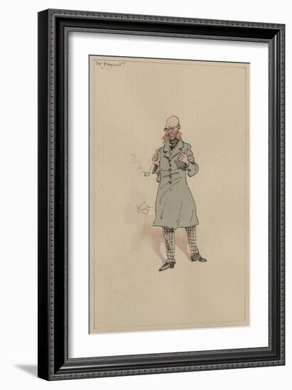 Mr Bagnet, C.1920s-Joseph Clayton Clarke-Framed Giclee Print