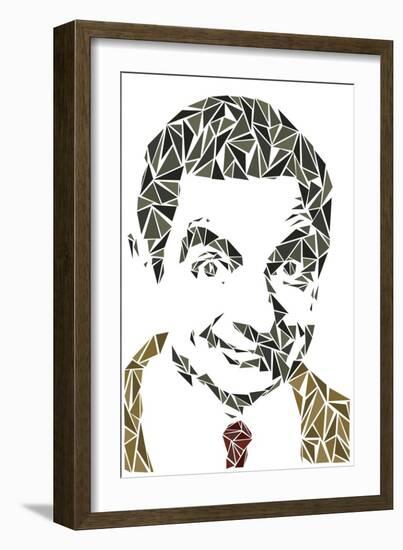 Mr. Bean-Cristian Mielu-Framed Art Print