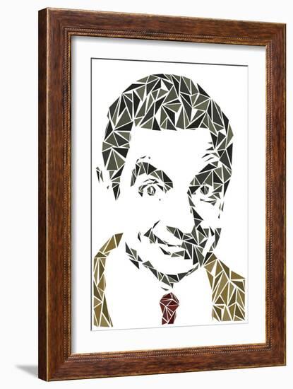 Mr. Bean-Cristian Mielu-Framed Art Print