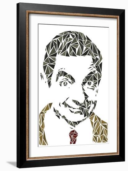 Mr. Bean-Cristian Mielu-Framed Art Print