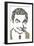 Mr. Bean-Cristian Mielu-Framed Premium Giclee Print