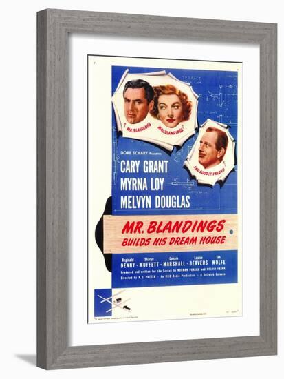 Mr. Blandings Builds His Dream House, 1948-null-Framed Art Print