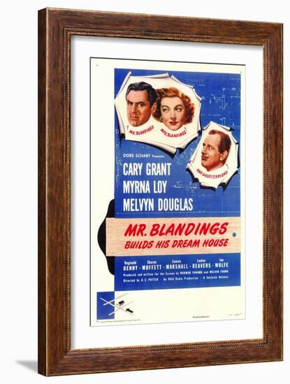 Mr. Blandings Builds His Dream House, 1948-null-Framed Art Print