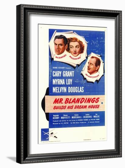 Mr. Blandings Builds His Dream House, 1948-null-Framed Art Print