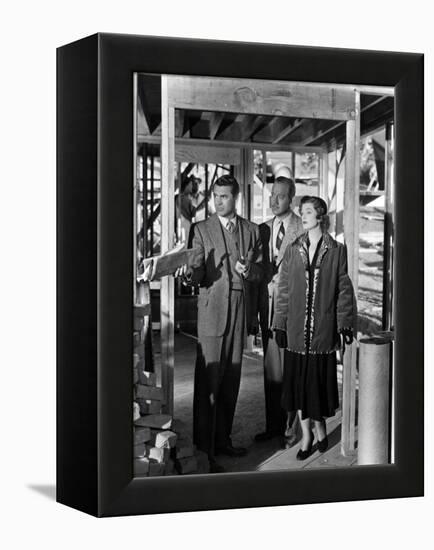 Mr. Blandings Builds His Dream House, Cary Grant, Melvyn Douglas, Myrna Loy, 1948-null-Framed Stretched Canvas