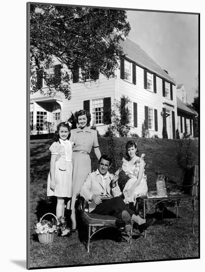 Mr. Blandings Builds His Dream House, Sharyn Moffett, Myrna Loy, Cary Grant, Connie Marshall, 1948-null-Mounted Photo