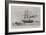 Mr Borchgrevink's Antarctic Expedition, Departure of the Southern Cross from Hobart, Tasmania-Joseph Nash-Framed Giclee Print