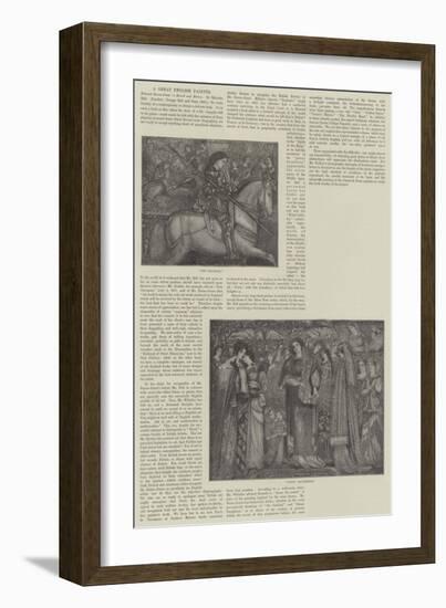 Mr Burne-Jones, Ara, at the New Gallery-Edward Burne-Jones-Framed Giclee Print