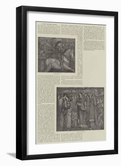 Mr Burne-Jones, Ara, at the New Gallery-Edward Burne-Jones-Framed Giclee Print