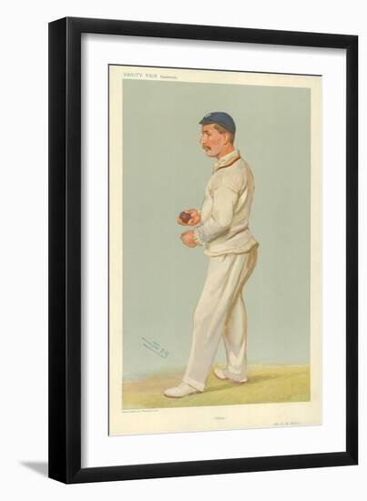 Mr C M Wells, Father, 10 July 1907, Vanity Fair Cartoon-Sir Leslie Ward-Framed Giclee Print